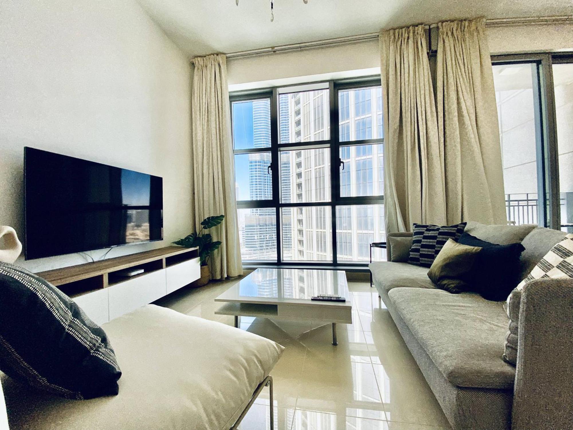 Lux Bnb Standpoint Tower Burj & Fountain Views Dubai Exterior photo