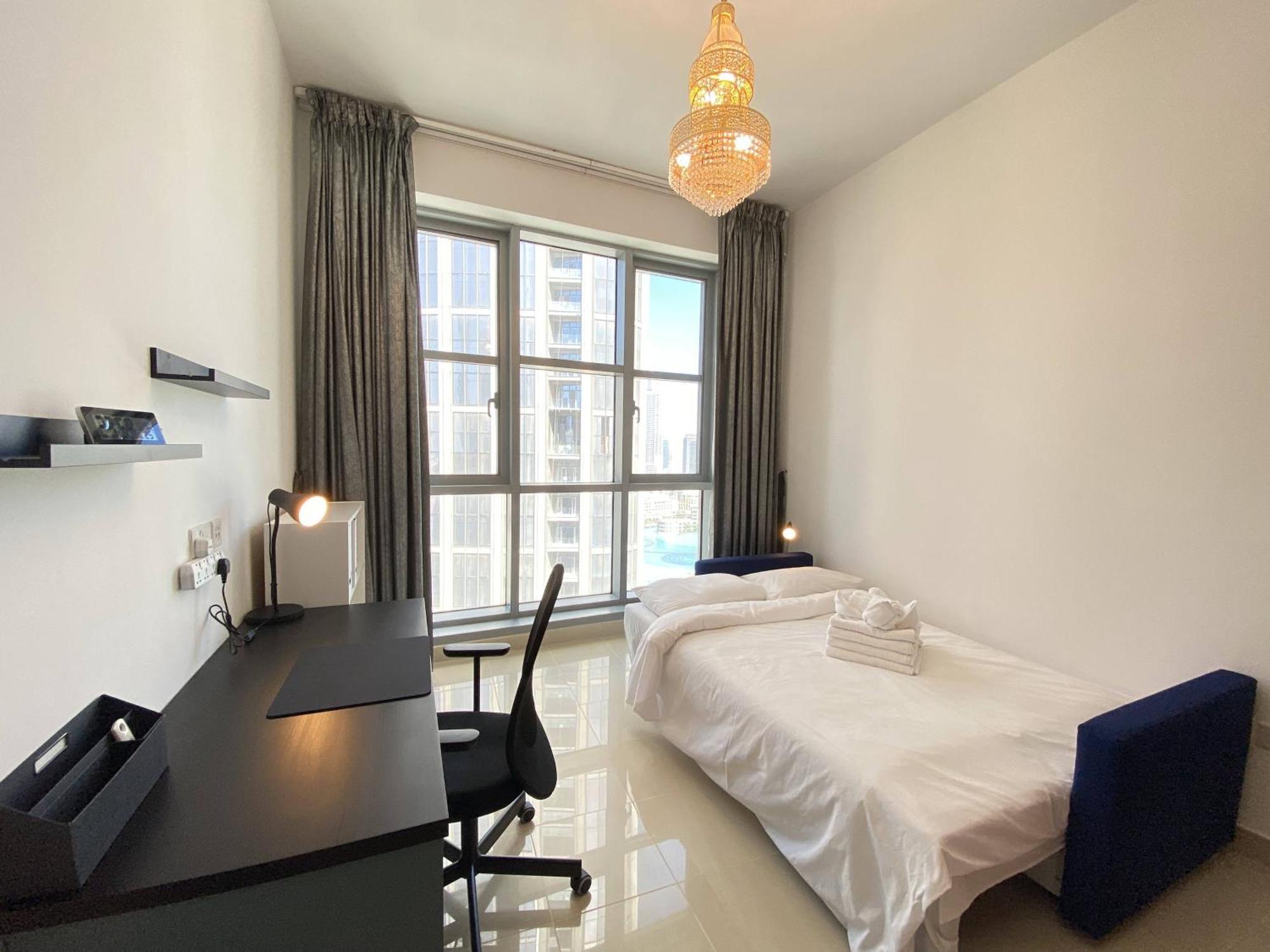 Lux Bnb Standpoint Tower Burj & Fountain Views Dubai Exterior photo